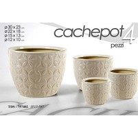 PORTAVASI CERAMICA PZ.3 ASSORTITI 